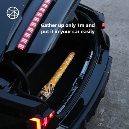 Garden Big Patio Umbrella Windproof Strong, Travel Beach Umbrella, Patio Sun Umbrella UV Protection, Large Camping Umbrellas