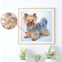 Load image into Gallery viewer, DIY Cute puppy Special Shape Diamond Art Painting Kit for Adult Beginners,Crystal Diamond Kits for Home Wall Decoration Gift
