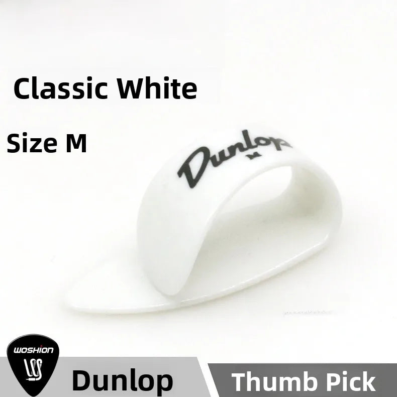 Dunlop Guitar Thumb Pi Middle Finger Thumb Ring L M S Finger Pi Guitar Accories Music Instrument Supplies