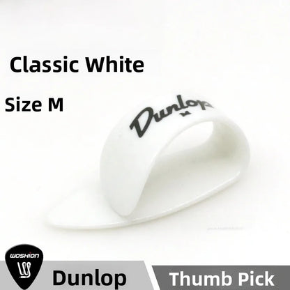 Dunlop Guitar Thumb Pi Middle Finger Thumb Ring L M S Finger Pi Guitar Accories Music Instrument Supplies