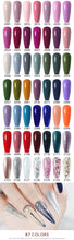 Load image into Gallery viewer, NAILCO 15ml Transparent Nude Color Series Jelly Gel Nail Polish Pink Red Nails Art Manicure Gel Varnishes Gellack Design Lacquer
