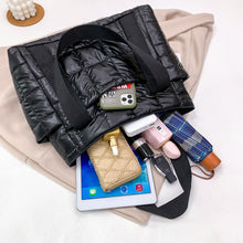 Load image into Gallery viewer, Handbags Women Bags Female Shoulder Bag Large Capacity Nylon Padded Clothing Bags Winter Bags Messenger Bags
