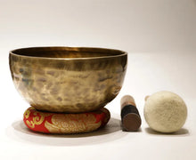 Load image into Gallery viewer, Therapeutic Tibetan Bowl Tibetan Bell Meditation Bowl Meditation Instruments Spiritual Meditation Musical Instruments Percussion
