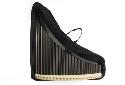 Professional ABS Panflute, Musical Instrument Panpipe, Transverse Pan Fluta Music Wind Musicales, Diatonic Scale, 26 C Key Pipes