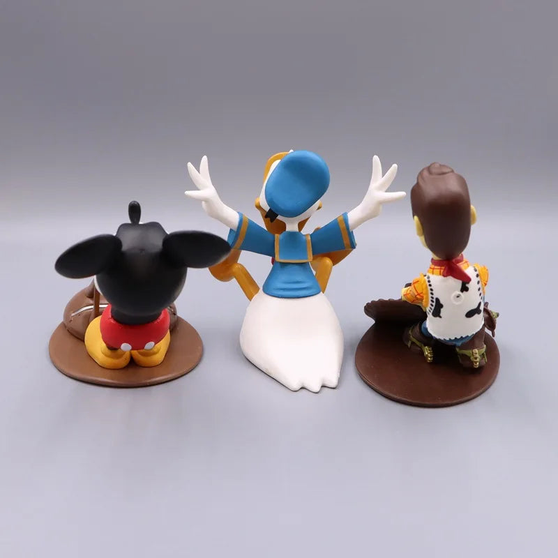 Disney Mickey Mouse Donald Duck Door Stop Anti-Collision Door Cartoon Home Decoration Fun Doll Desktop Decoration Birthday Gift
