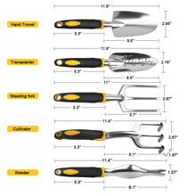 Load image into Gallery viewer, Garden Tool Hand Trowel,Rake,Cultivator,Weeder Tools With Ergonomic Handle,Garden Lawn Farmland Transplant Gardening Bonsai Tool
