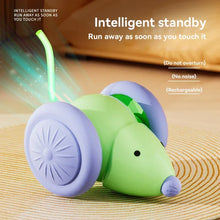 Load image into Gallery viewer, Smart Cat Toy Mouse Running Car Electronic Interactive Pet Toy Automatic Teaser with Intelligent Obstacle Avoidance Pet Products
