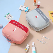 Load image into Gallery viewer, Home Trauma Medicine Bag Emergency First Aid Kit Travel Portable Handbag Outdoor Compact Rescue Tote Bag Small Storage Bag s
