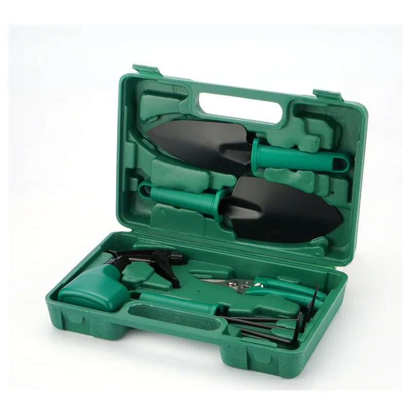 Garden tool set, gardening gift 10 pieces of plant hand tool set, suitable for women and men gardeners