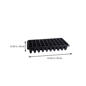 10 Pcs Seedling Tray Microgreens Germination Sprouting Seeds Starter Planters Trays Succulent Plants Hydroponic Hidroponia