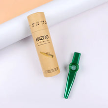 Load image into Gallery viewer, Lightweight Kazoo Aluminum Alloy Metal Fun Instrument Easy To Use for Music Lovers Professional Music Instrument Clarinete
