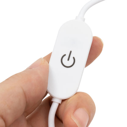 LED Half Moon Light Adjust Brightness 3000K‑6000 Half Moon Desk Lamp for Nail Art, Facial Spa, Skincare, Lash Extensions