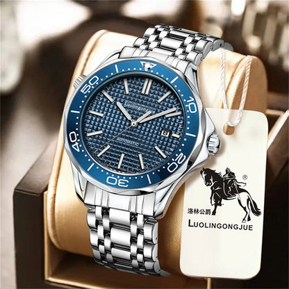 Men's Luxury Brand Business Sport Automatic Mechanical Watches 2025 MM300 NH35 Steel Waterproof Watch For Men WristWatches Clock