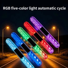 Load image into Gallery viewer, Car doors, electric motorcycles, anti scratch and anti-collision strips, solar warning and anti rear end collision lights, no wi

