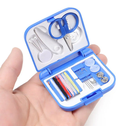 Mini Sewing Kit for Mending and Sewing Portable Home Travel Sewing Box Needle Threads Box Set DIY Sewing Tools & Accessories