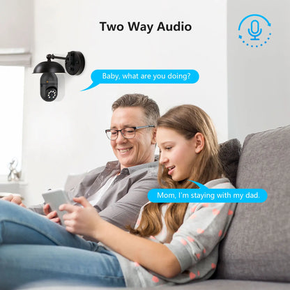 Jennov 2Pcs 2K WiFi Light Bulb Security Camera Wireless Outdoor - Cameras for Home Security Outside, Light Socket Indoor Camera