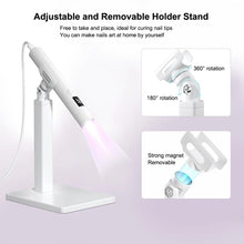 Load image into Gallery viewer, UV LED Nail Lamp Mini UV Nail Lamp for Manicure Portable Nail Dryer Stand Lamp Professional Ultraviolet Mini Nails Drying Light
