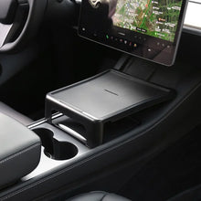 Load image into Gallery viewer, Dining Tray for Tesla Model 3 Y Central Control Plate Board Center Console Drink Fast Food Table Holder Car Accessorie 2021-2023

