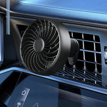 Load image into Gallery viewer, Car Fan 3 Speeds Portable Cooler Conditioner 5V Portable Fan For Car For Truck RV Vehicle Trucks Boat Golf Plane Airplane
