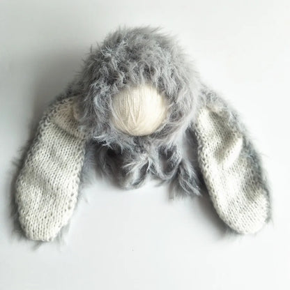 Newborn  Baby Boy Girl Cute Hats Baby Rabbit Ears Hat Infant Baby Bunny Beanie Hats Accessories Photography Props