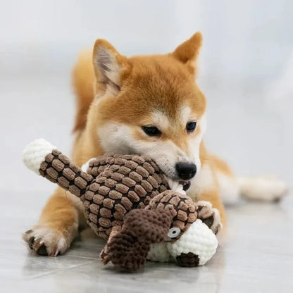 Immortal Squeaker Plush Toy for Aggressive Chewers Dropship Dog Toys for Grinding Teeth Dog Toy Pet Product Puppy Dogs Bite Doll