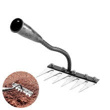 Load image into Gallery viewer, 5/6/7/8 Garden Hoe Weeding Tool Digging Wild Vegetables Weeding Loosening Soil Agricultural Farm Tools Menggang Rake
