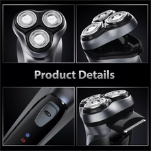 Load image into Gallery viewer, SEJOY Rechargeable Wet &amp; Dry Use Electric Shaver Pop-up Hair Trimmer Rotary Shaving Machine Razor
