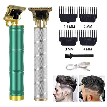 Hair Clippers Cordless Hair Trimmer Rechargeable T9 Vintage Hair Cutting Machine for Men Hair Beard Trimmer Beard Shavers