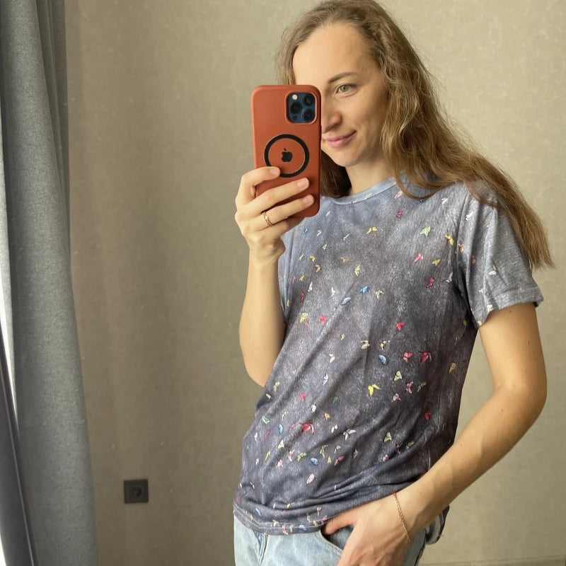 Women's Clothes 2025 Summer Shirts & Blouses Print Graphic T Shirts ropa barata de mujer con envíos gratis Top Mujer Regulai Fit