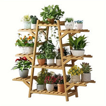 Load image into Gallery viewer, 1pc Balcony Flower Rack Storage Rack Indoor Succulent Climbing Flower Rack Plant Planter Rack Modern Living Room Floor Stand
