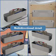 Load image into Gallery viewer, 2pcs Universal Storage Boxes for Caravan Camper Van Ideal for Tools Racking  Ratchet Straps Tidy Stowing Solution Fit Van
