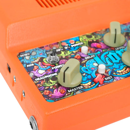 Guitar Amplifier ABS Distortion And Belay Ffunction For Music Lovers And Professionals Plucked Instrument Parts & Accessories