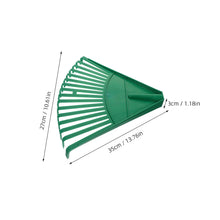Load image into Gallery viewer, Outdoor Hand Shrub Rake Garden Tool Garden Cleaning Rake Leaf Rake for Gardening
