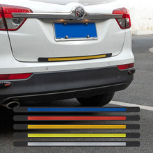 Load image into Gallery viewer, Car Anti-rear-end Reflective Strip Car Trunk Anti-collision Anti-scratch Soft Rubber Car Rear Bumper Decorative Rubber Strip Car
