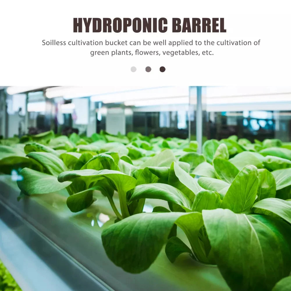 1 36-piece hydroponic seedling starter kit, indoor soilless vegetable and herb growing system, perfect for balcony gardening