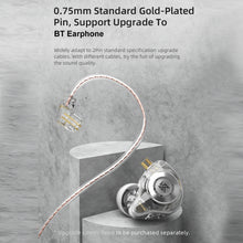 Load image into Gallery viewer, KZ EDX Pro in-Ear Stage Monitor Headphone Dual Magnetic Dynamic Unit Earphone Shock Bass Earbuds Wired Headset (No Mic)
