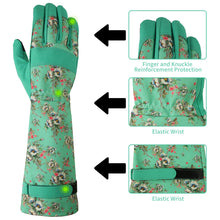Load image into Gallery viewer, Gardening Gloves for Women Breathable leather Garden Gloves with Grip Thorn-Proof Puncture-Resistant Work Gloves
