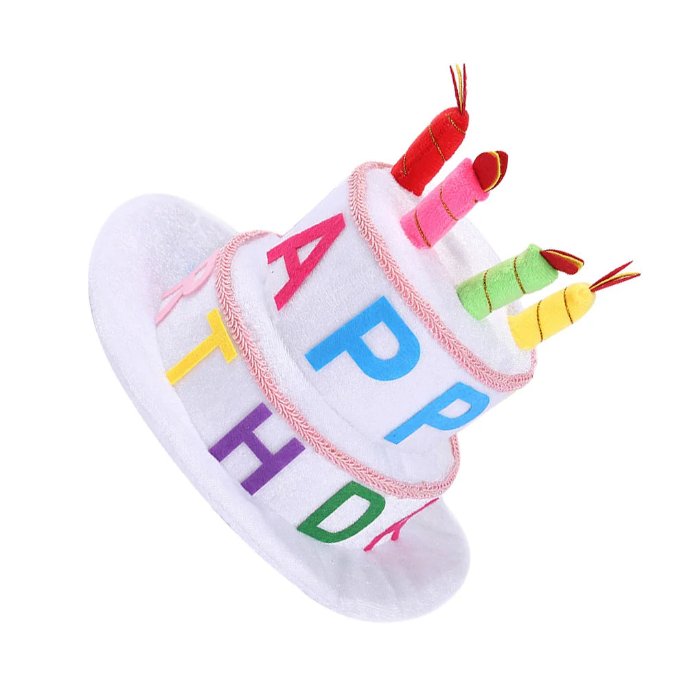 Birthday Hat Headwear Headdress Party Supplies Decorative for Kids Caps Children Hats
