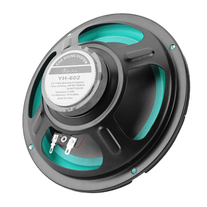 4/5/6 Inch Car Speakers 160W HiFi Coaxial Subwoofer Universal Automotive Audio Music Full Range Frequency Car Stereo Speaker