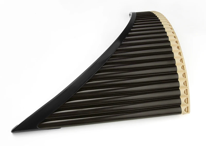 Professional ABS Panflute, Musical Instrument Panpipe, Transverse Pan Fluta Music Wind Musicales, Diatonic Scale, 26 C Key Pipes