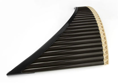 Professional ABS Panflute, Musical Instrument Panpipe, Transverse Pan Fluta Music Wind Musicales, Diatonic Scale, 26 C Key Pipes