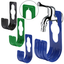 Load image into Gallery viewer, Garden Hose Holder Wall Mounted Garden Hose Hanger Tap Watering Hose Organizer for Outside Yard for Water Hose Expandable Hose
