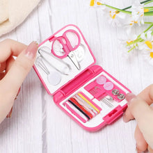 Load image into Gallery viewer, Mini Sewing Kit for Mending and Sewing Portable Home Travel Sewing Box Needle Threads Box Set DIY Sewing Tools &amp; Accessories
