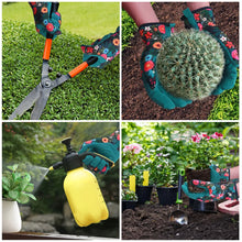 Load image into Gallery viewer, Gardening Gloves for Women Breathable leather Garden Gloves with Grip Thorn-Proof Puncture-Resistant Work Gloves
