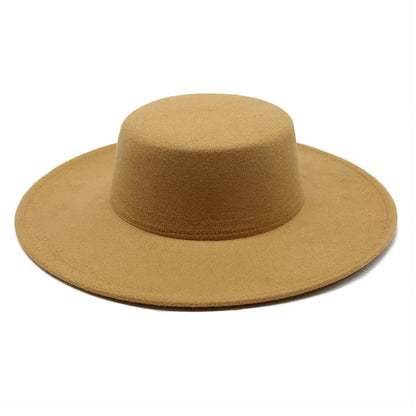 Bowler hat Women's cap hats for men fedoras fashion 2023 fedoras felt panama chapel beach elegant Wedding picture hat fascinator