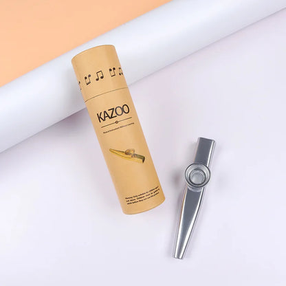 Lightweight Kazoo Aluminum Alloy Metal Fun Instrument Easy To Use for Music Lovers Professional Music Instrument Clarinete