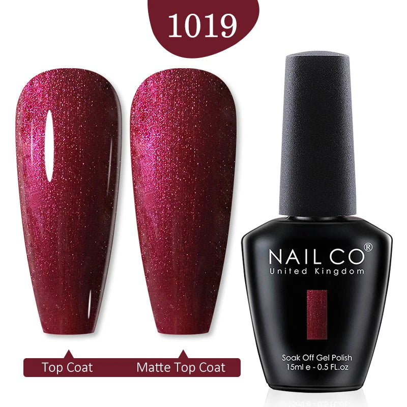 NAILCO 15ml Transparent Nude Color Series Jelly Gel Nail Polish Pink Red Nails Art Manicure Gel Varnishes Gellack Design Lacquer
