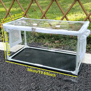 Home gardening, mushrooms, vegetables, small succulent plants, insulation, moisturizing, waterproof greenhouse shed, front door