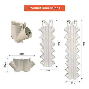 New Style Indoor Greenhouse Hydroponic Grow System Vertical Plant With Accesories