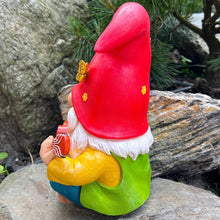 Load image into Gallery viewer, Garden Dwarf - An interesting hippie dwarf statue - A 4.72-inch tall lawn statue - suitable for outdoor or home decoration
